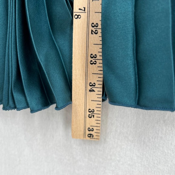 MARIA BIANCA NERO Vintage Dress Womens XS Teal Blue Strapless Lace Tube NWT Y2K - Picture 15 of 15